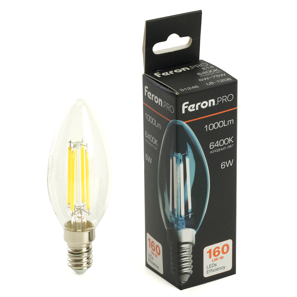 Лампа светодиодная FERON LB-1206 51246