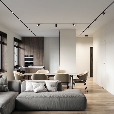 Slim Magnetic Умный трековый светильник 18W 2700-6500K Dim HL03 (черный) 85196/01 Elektrostandard - фото