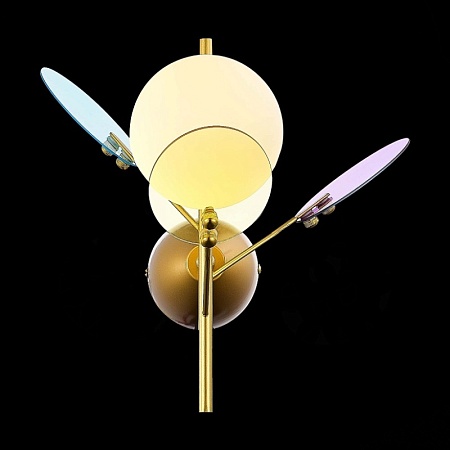 Светильник настенный Золотистый/Разноцветный G9 LED 1*5W SLE2502-201-01 - фото