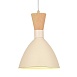 Светильник подвесной Бежевый/Бежевый, Светлое дерево, Золотистый E14 1*40W SLE1256-503-01 - фото