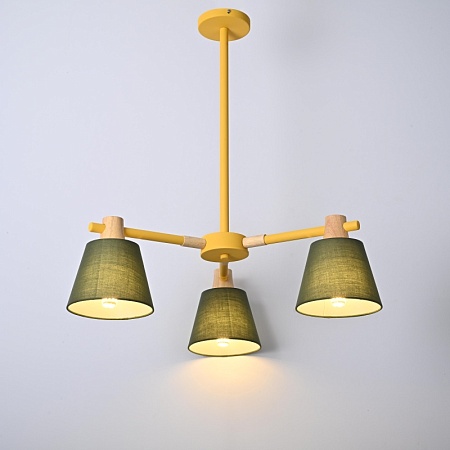 Потолочная Люстра На Штанге Natura A Green 3 Imperiumloft 101825-26 - фото