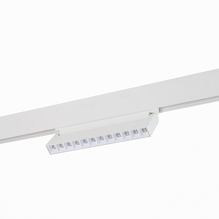 Магнитный трековый светильник белый LED 1*12W 4000K 1 009Lm Ra>80 36° IP20 L219xW22xH10 ST364.546.12 - фото
