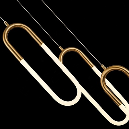 Светильник подвесной ST-Luce Латунь/Латунь, Белый LED 3*14W 3000K SL1579.303.03 - фото