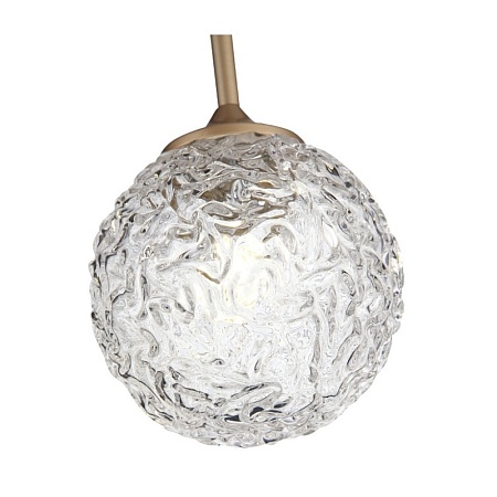 Подвес ST-Luce Золотистый/Прозрачный G9 LED 1*5W SL1152.203.01 - фото