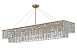 Подвесная хрустальная люстра Arti Lampadari Milano E 1.5.120x30.107 G - фото