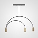 Подвесной Светильник Arc 3 Gold Imperiumloft 189567-26 - фото