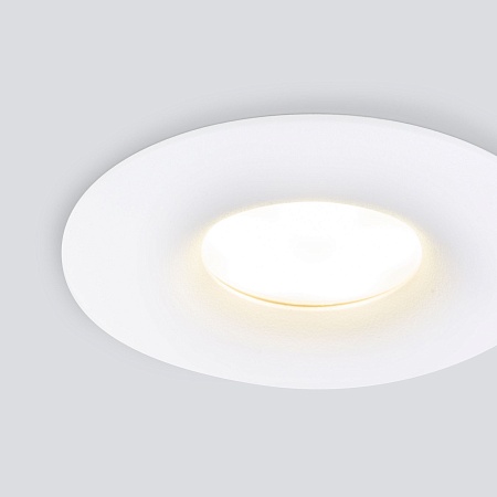 Встраиваемый точечный светильник 123 MR16 белый Elektrostandard - фото