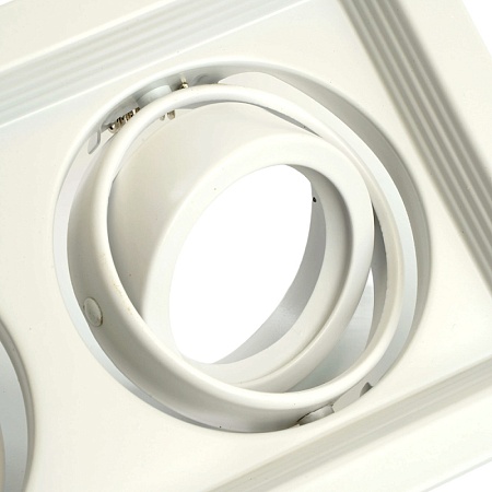 Светильник встраиваемый Feron DLT202 потолочный MR16 G5.3 белый - фото