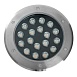 Светодиодный светильник тротуарный (грунтовый) Feron SP2804, 20W, AC/DC12V, низковольтный, 3000K, металлик, IP67 - фото