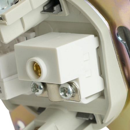 Розетка TV + компьютерная RJ-45 (механизм), серия Катрин, графит, GLS00-7106-06 - фото