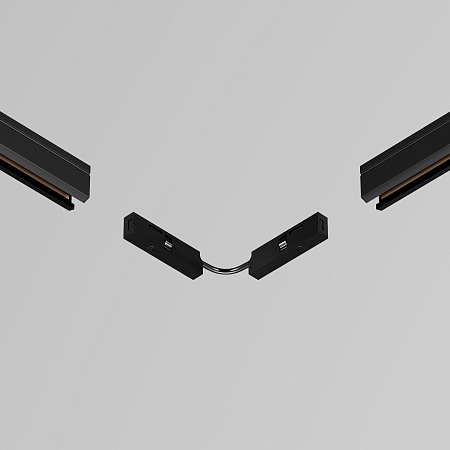 Коннектор питания угловой 7.5см Levity - фото