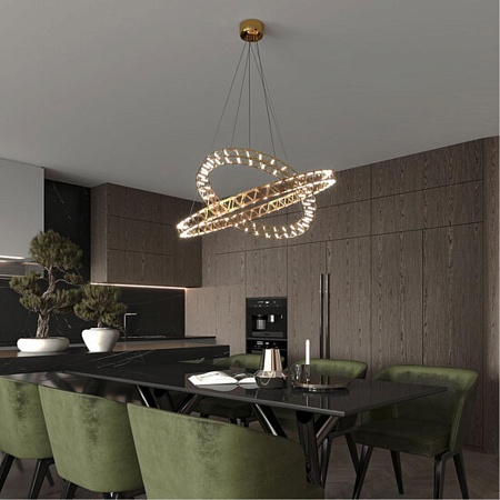 Подвесная люстра Divinare GALASSIA 1030/17 SP-144 - фото