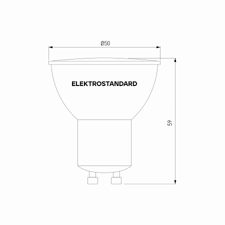 Умная лампа GU10 LED 7W 3300К-6500К CCT+DIM (BLGU1018) BLGU1018 Elektrostandard - фото