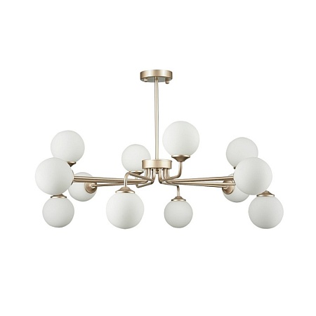 Светильник подвесной ST-Luce Золотистый/Белый G9 LED 12*5W SLE106203-12 - фото