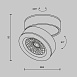 Потолочный светильник Technical Magic C022CL-7W4K-B-1 - фото