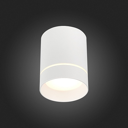 Светильник потолочный Белый LED 1*7W 3000K 490Lm Ra>90 120° IP20 D79xH100 170-240V ST115.532.07 - фото