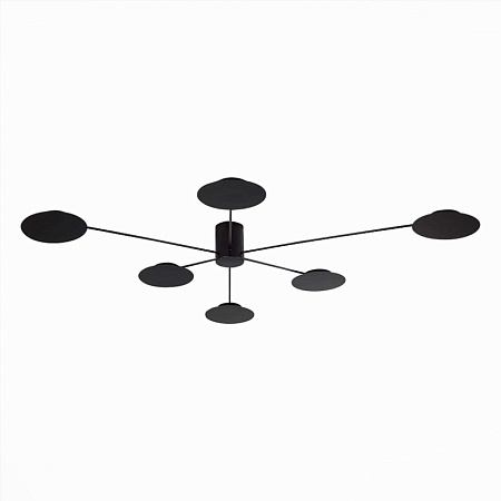 Светильник потолочный ST-Luce Черный/Черный LED 6*5W 3000K SL6006.402.06 - фото