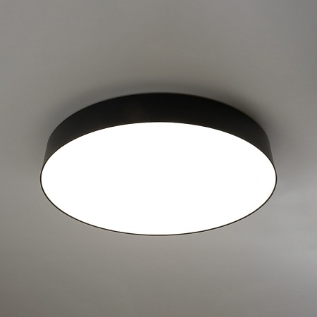 Светодиодный управляемый светильник Feron AL6200 “Simple matte” тарелка 80W 3000К-6500K черный - фото