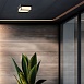 Светильник уличный настенный ST-Luce Черный/Белый LED 1*6W 3000K SL077.411.01 - фото