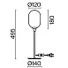 Настольный светильник Freya FR1012TL-01BS - фото