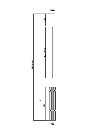 Подвесной светильник Maytoni Ordo MOD272PL-L12CH3K1 - фото