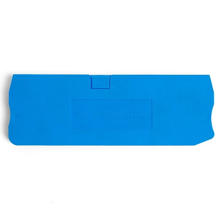 LD562-1-40 Торцевая заглушка для ЗНИ LD554 4 мм²  (JXB ST 4), синий - фото