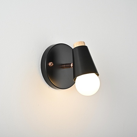 Настенный Светильник Rotary Wall Черный Imperiumloft 185370-26 - фото