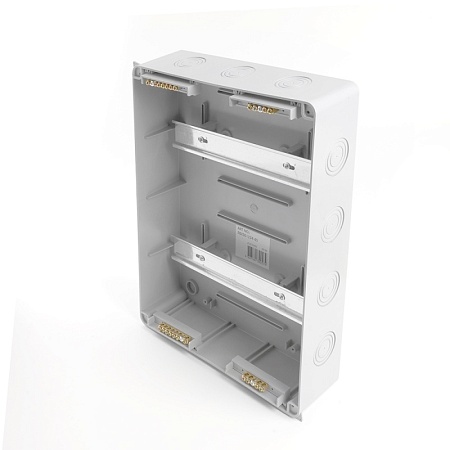 Бокс настенный STEKKER EBX50-1/24-65 24 модуля, пластик, IP65 - фото