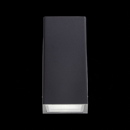 Светильник уличный настенный ST-Luce Черный кварцевый LED 2*5W 4000K SL088.421.02 - фото