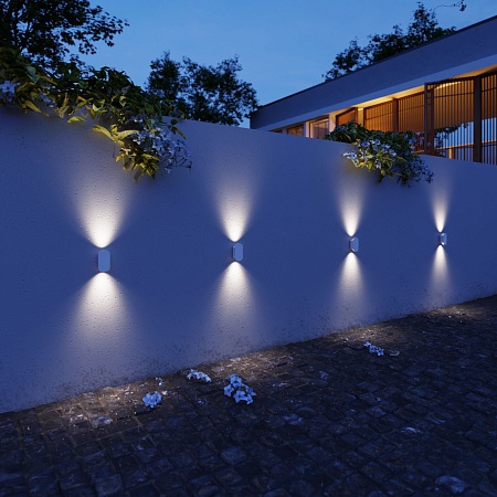 Настенный светодиодный светильник 35153/D белый Elektrostandard - фото