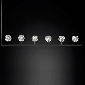 Люстра Boule De Cristal Linear Chandelier 6 Black Imperiumloft 84807-22