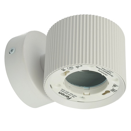 Светильник  настенный Feron HL4580 ARIA 12W, 230V,GX53, белый IP20 - фото