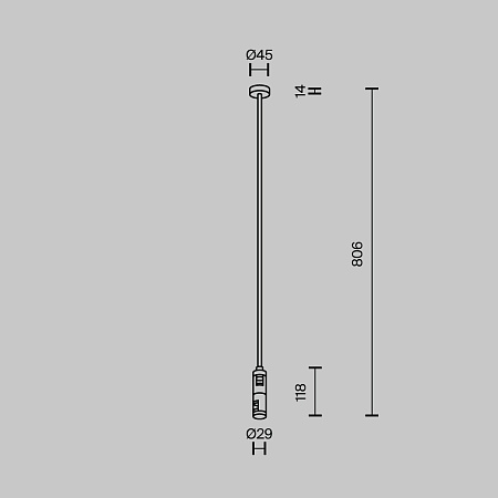 Комплектующие для трековой системы Technical TRA159С-D1-B - фото