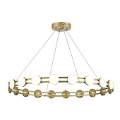 Светильник подвесной ST-Luce золотистый/белый LED 1*40W 4000K SL6610.203.20