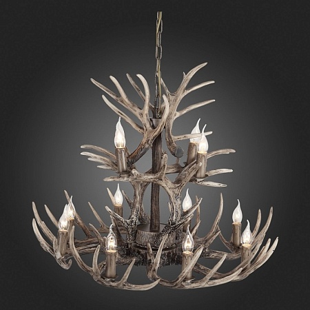 Люстра подвесная ST-Luce Серый E14 12*40W SL154.703.12 - фото