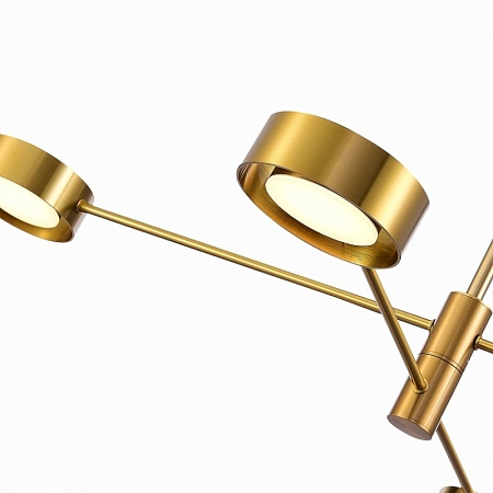 Светильник потолочный ST-Luce Латунь/Латунь LED 4*5W 3000K SL6504.302.04 - фото