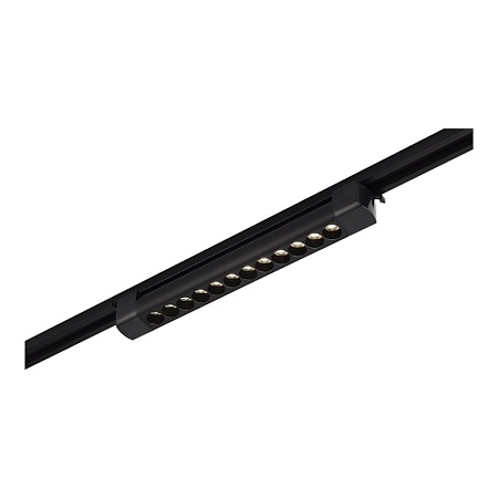 Св-к трек. Черный LED 1*10W 4000K 875Lm Ra90 24 IP20 L387xW49xH54 170-240VV ST367.446.10 - фото