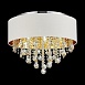 Светильник потолочный ST-Luce Хром/Белый, Золотистый, Прозрачный E14 6*40W SL1350.502.06 - фото