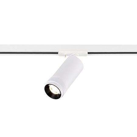 Св-к трек. Zoom Белый LED 1*20W 3000K 1 800Lm Ra 10-55° IP20 D65xH145 220V ST385.536.20 - фото