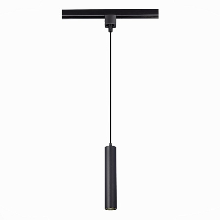 Светильник трековый Черный GU10 1*50W IP20 D54xH290 220V Без ламп ST151.406.01 - фото