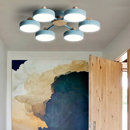 Потолочная Люстра Move 5 Blue Imperiumloft 178252-26 - фото