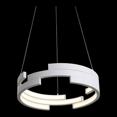 Люстра подвесная ST-Luce Белый/Белый LED 1*45W 4000K SL963.503.01 - фото
