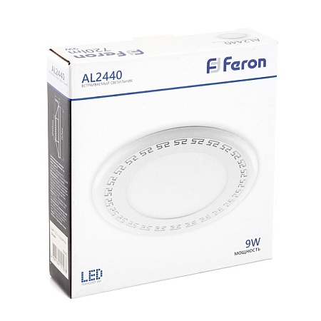 Светильник встраиваемый светодиодный FERON AL2440 29596 - фото