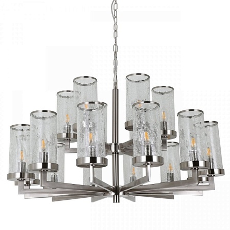 Люстра Liaison Two-Tier Chandelier 18 Silver Imperiumloft 143896-22 - фото