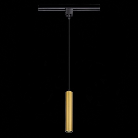 Светильник трековый Черный GU10 1*50W IP20 D54xH290 220V Без ламп ST151.306.01 - фото