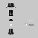 Встраиваемый светильник Technical DL116-10W-4K-B - фото