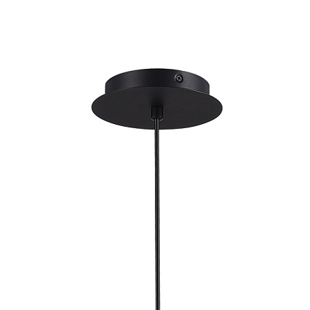 Светильник подвесной ST-Luce Черный/Белый LED 1*9W 3000K SL6121.403.01 - фото