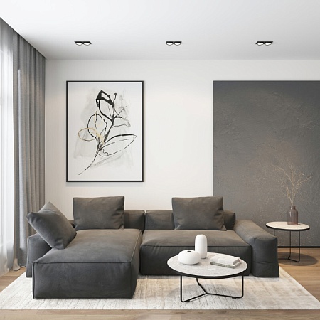 Встраиваемый светильник Denkirs DK2092-BK - фото