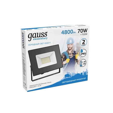 Прожектор GAUSS 613100370_GAUSS - фото