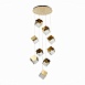 Светильник подвесной ST-Luce Золотистый/Прозрачный, Золотистый G9 9*5W SL1182.203.09 - фото